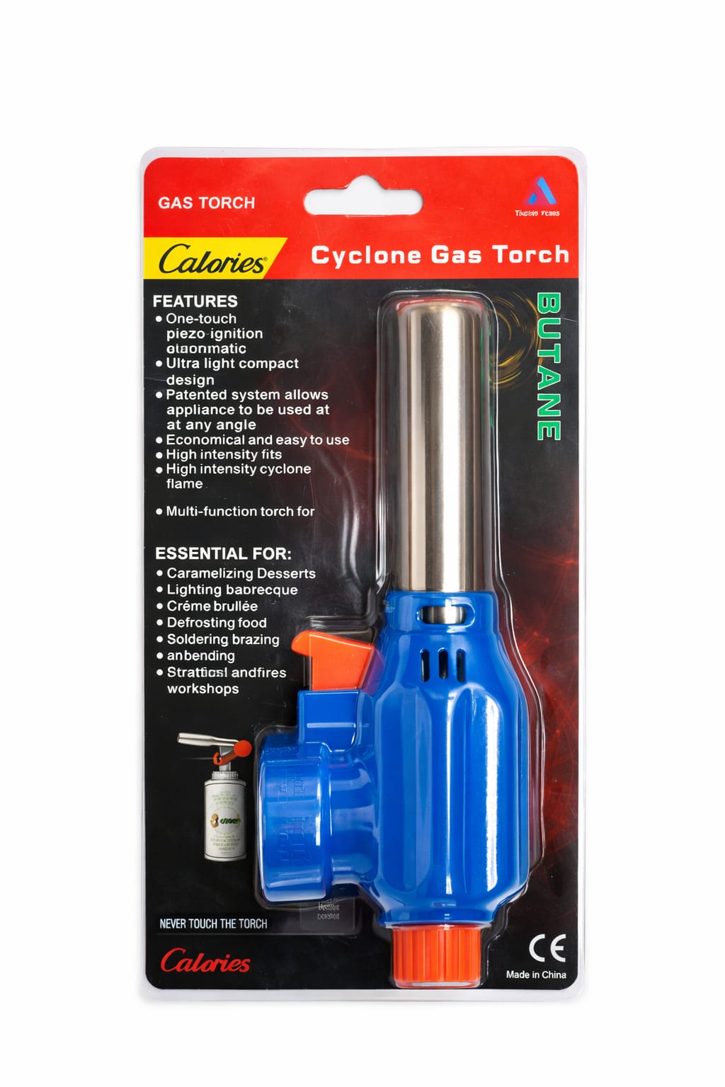 Butan-Gasbrenner Cyclone mit Piezozündung